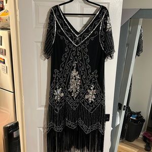 Beaded/Sequined gown